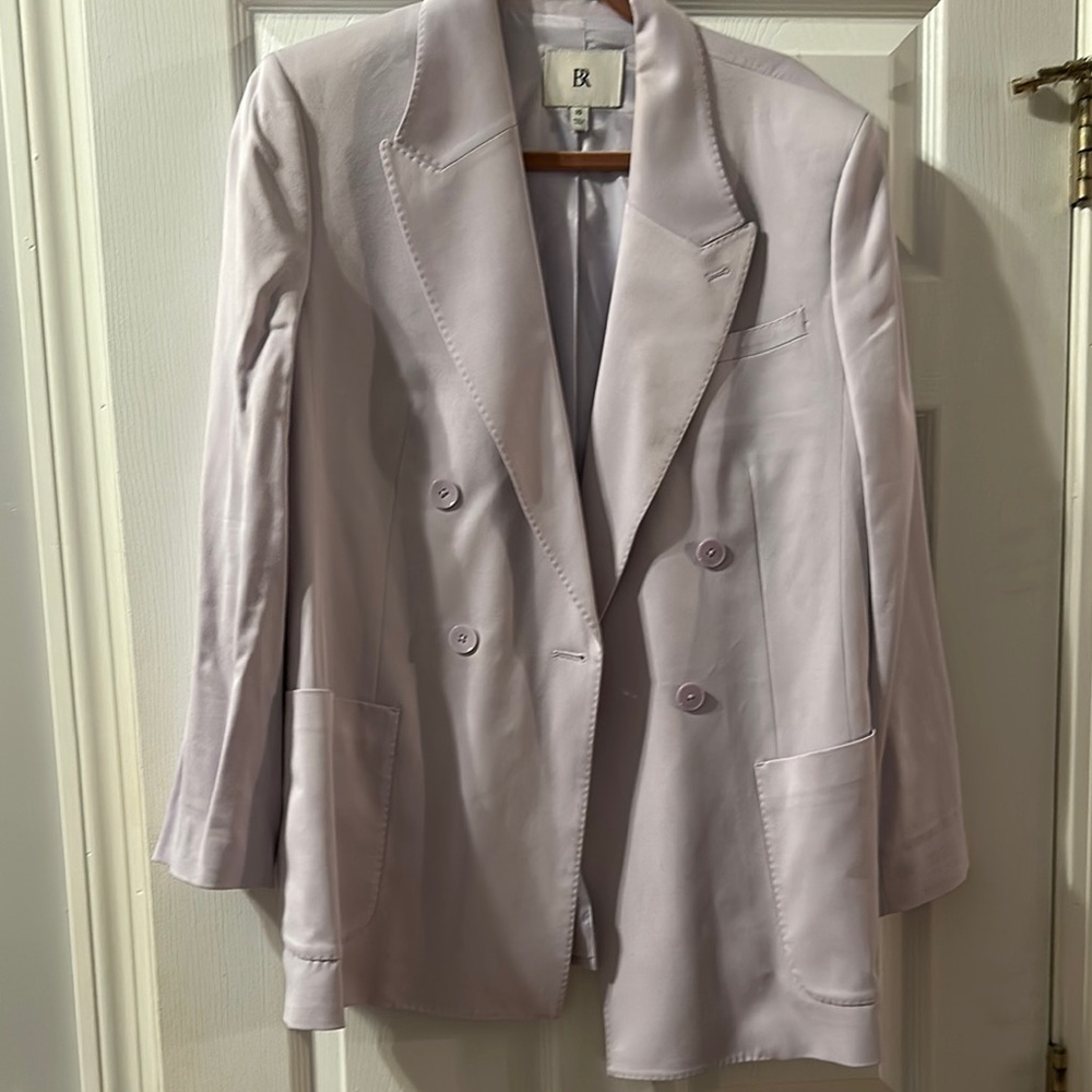 Banana Republic lavender Blazer Modern Professional Design